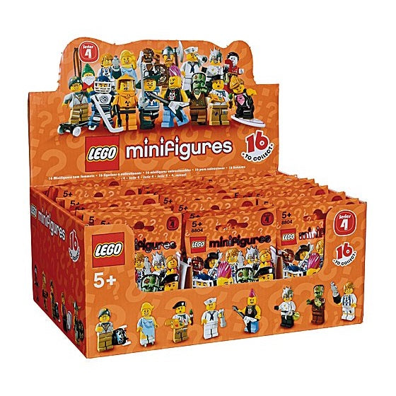 LEGO Minifigures Series 4 (8804) (Case of 60) - Fugitive Toys